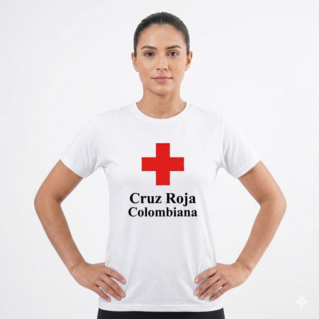 Camiseta Institucional Cruz Roja